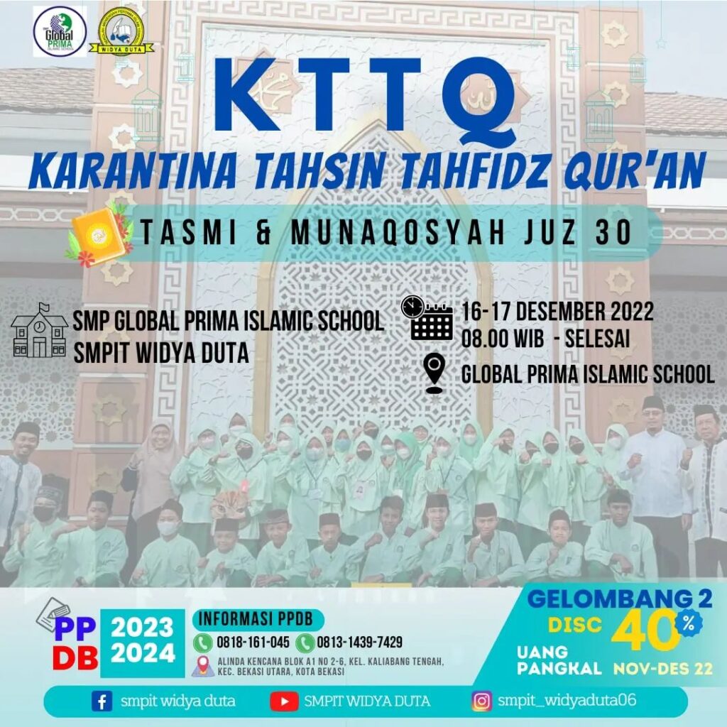 Karantina Tahsin Tahfidz Qur’an